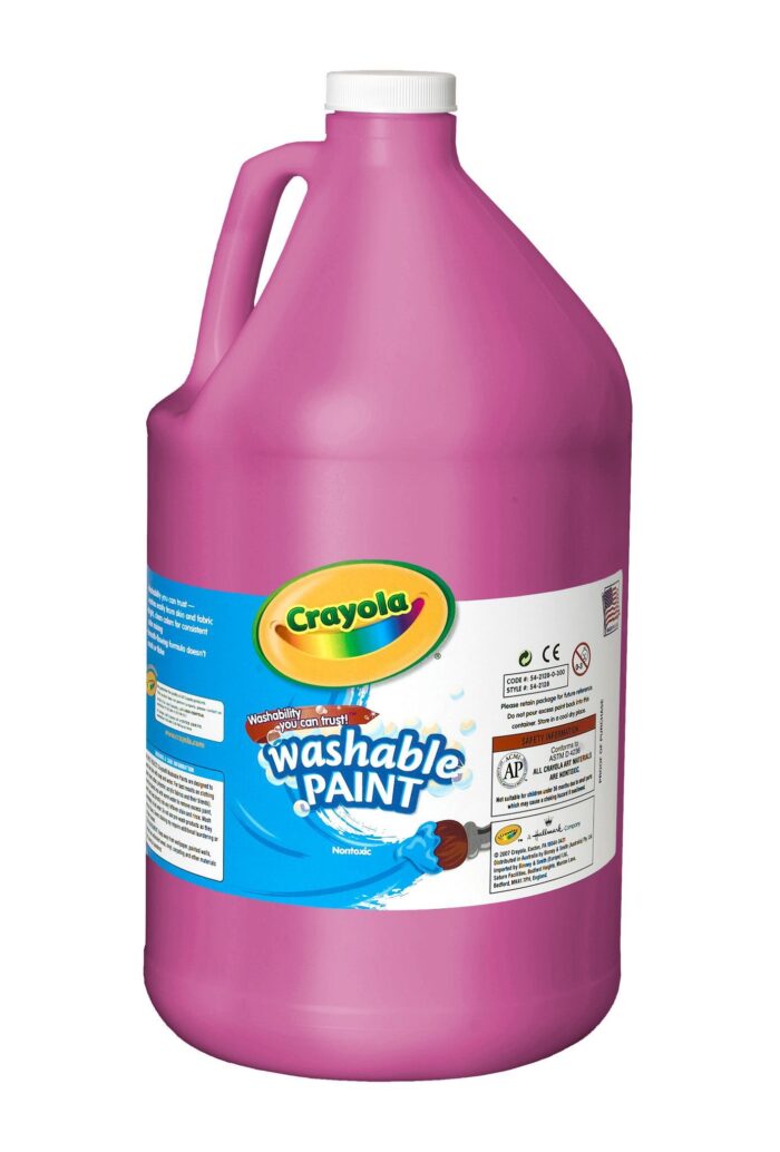 Crayola 128 Oz Washable Paint - Magenta - Image 1