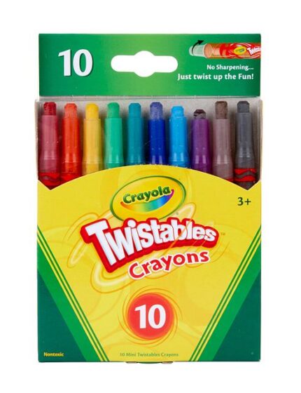Crayola 10Ct Mini Twistable