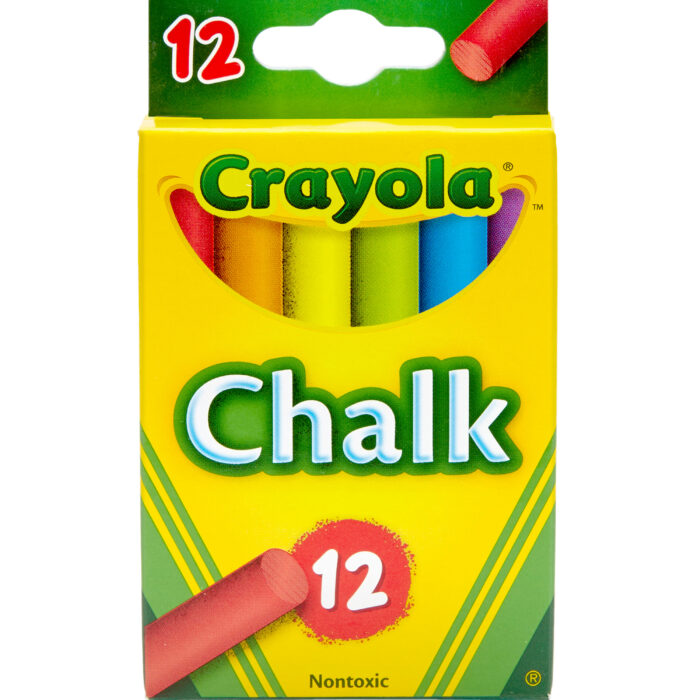 Crayola Chalk,Clrd,Cray,12Ct,36P - Image 1