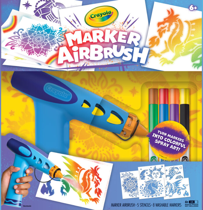 Crayola Marker Airbrush,12Pk - Image 1