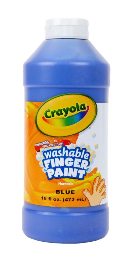 Crayola 16 Oz Washable Fingerpaint - Blue