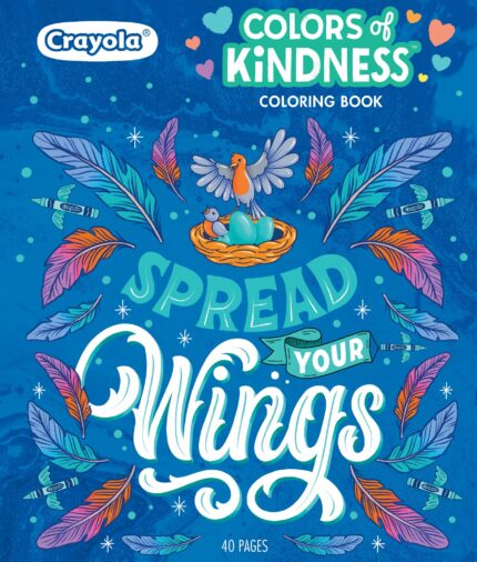 Crayola Adult Clrgbk,40Pgs,Colors/Kindness,24Pk
