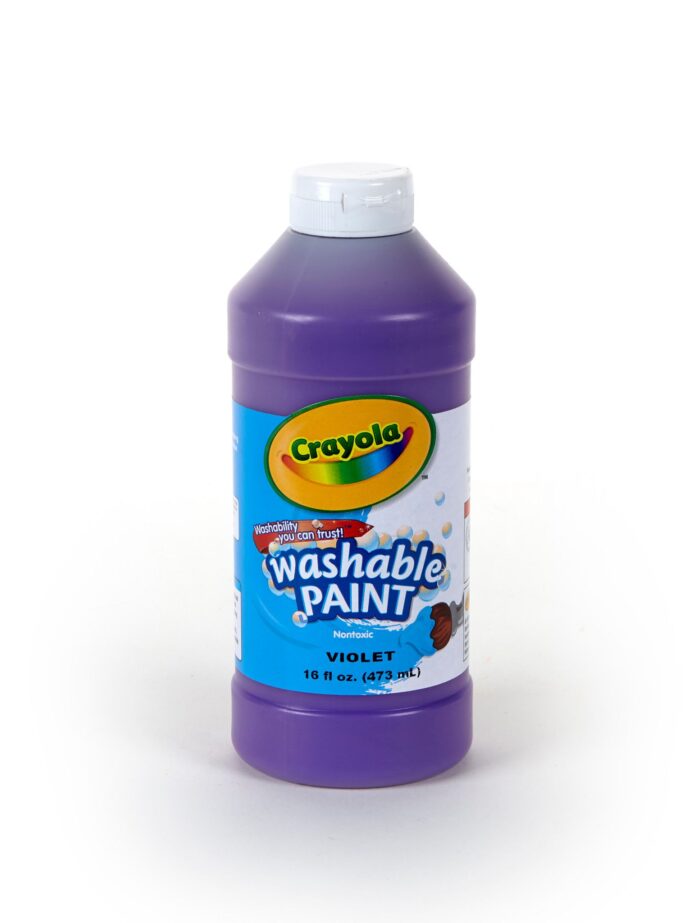 Crayola 16 Oz Washable Paint - Violet (Purple) - Image 1