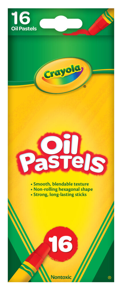 Crayola Oil Pastel 16Ct        Nd28Cp