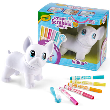 Crayola Scribble Scrubbies,Big Wilbur,4Pk