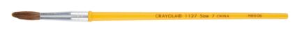Crayola Camel Hair Watercolor Brush, Plastic Handle - Size 7