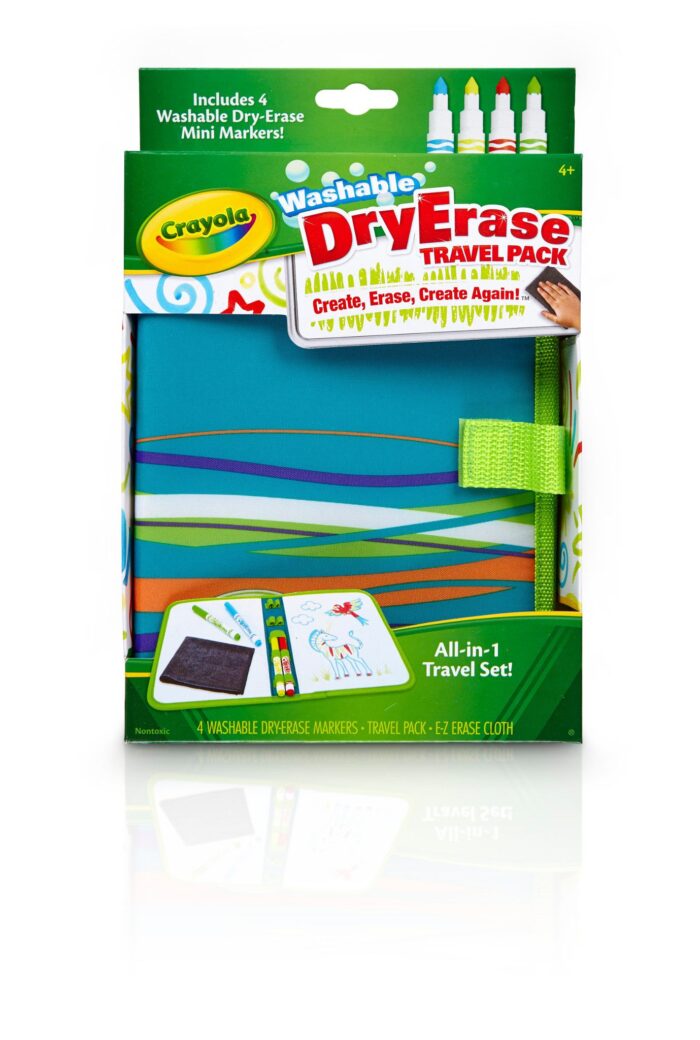 Crayola Dry Erase Travel Pk2,24Pk - Image 1