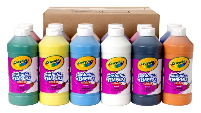 Crayola Asst  16Oz Artista Ii Paints 12Pk - Image 1
