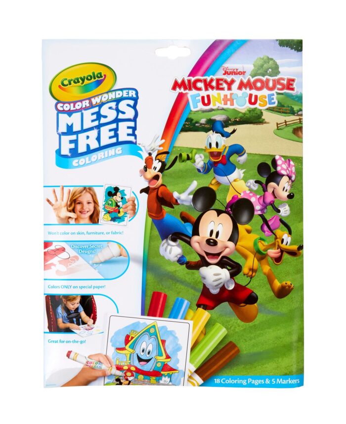 Crayola Cw,Mickey Mouse Foldalope,18Pk - Image 1