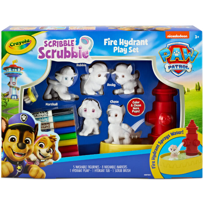 Crayola Scribble Scrubbie Pp Hydrant,4Pk,V2,Rfid - Image 1