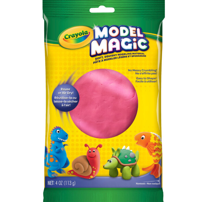 Crayola Model Magic,4Oz,Raspberry,12Pk - Image 1