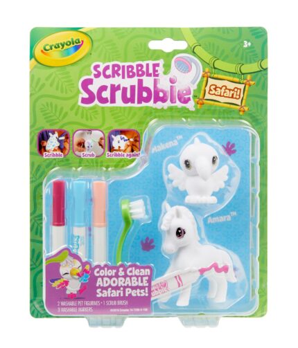 Crayola 2Ct S/Scrubbie Safari,Pack4,6Pk