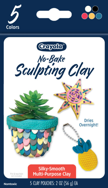 Crayola Ce High Detail Clay,12Pk