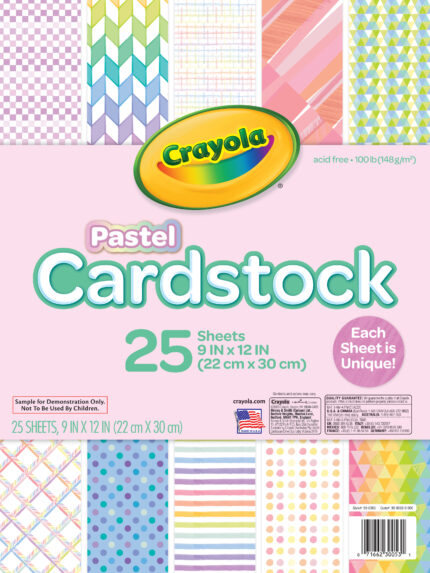 Crayola Specialty Cardstock,24Pk