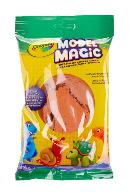 Crayola Model Magic,4Oz,Terra Cotta,12