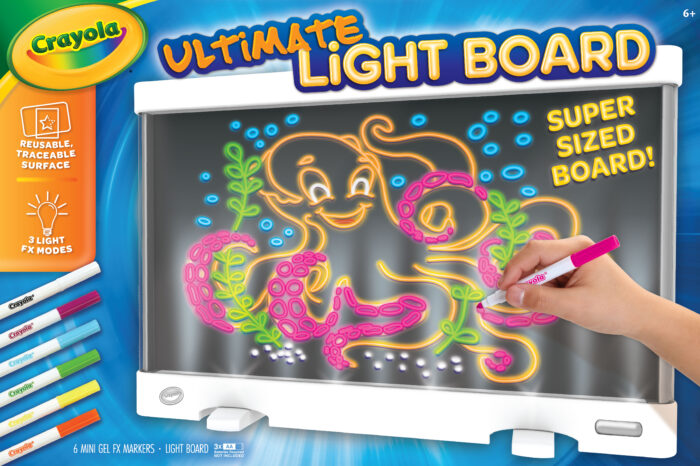 Crayola Ultimate Light Board,6Pk - Image 1