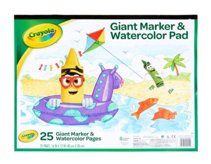 Crayola Gnt Mkr/Wc Pad 12X16