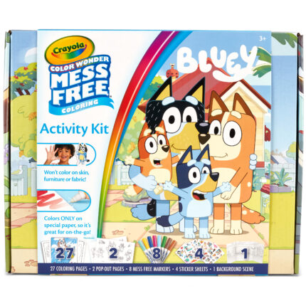 Crayola Cw Bluey Activity Kit,4Pk