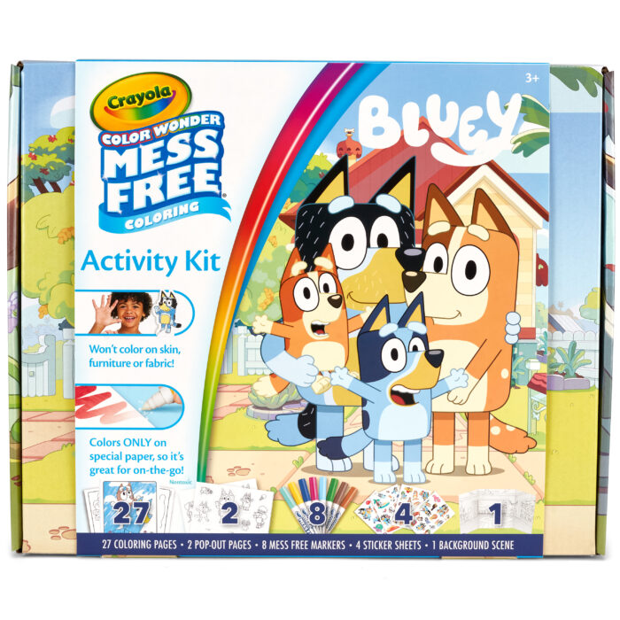 Crayola Cw Bluey Activity Kit,4Pk - Image 1