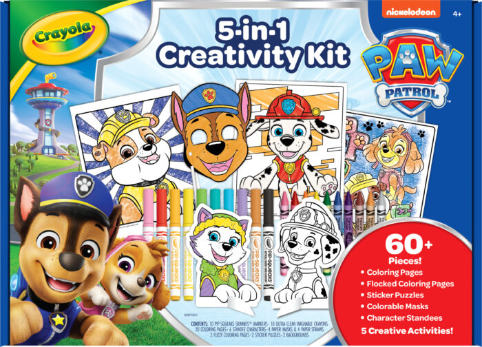 Crayola 5-In-1 Activity Kit,Paw Patrol,4Pk - Image 1