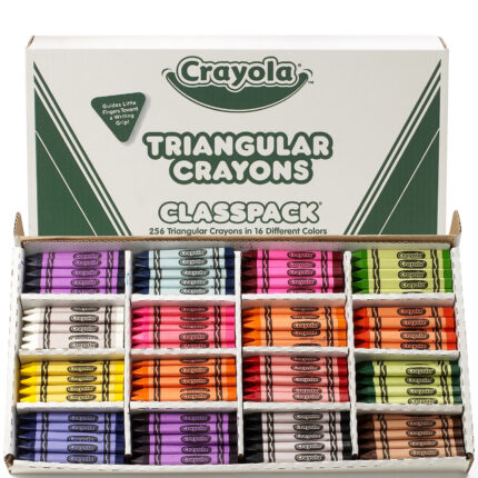 Crayola Clsspk,256Ct Tri/Antiroll,Reg