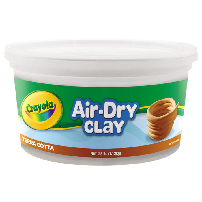 Crayola Air Dry Clay Terra Cotta 2.5Lb,4Pk, Adc - Image 1