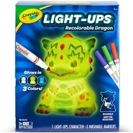 Crayola Light Ups Dragon,8Pk