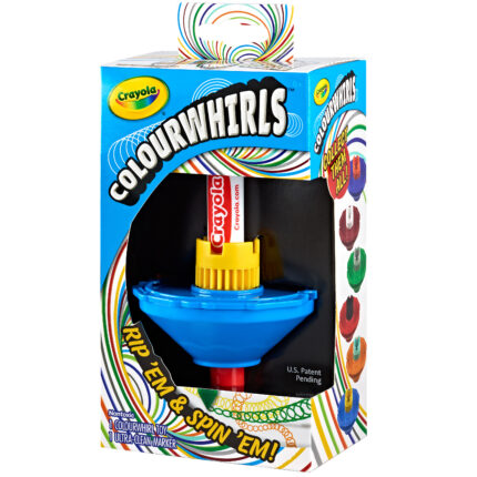 Crayola Colourwhirls,1Ct Std Clr,12Pk