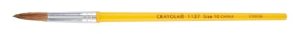 Crayola Camel Hair Watercolor Brush, Plastic Handle - Size 10