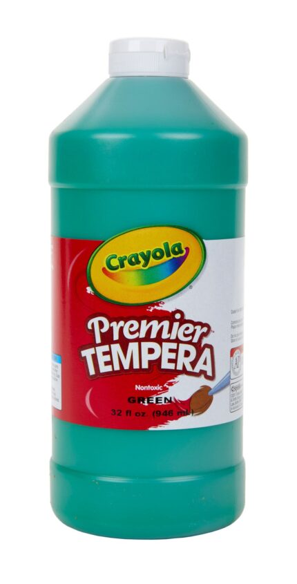 Crayola 32 Oz Premier Tempera Paint - Green