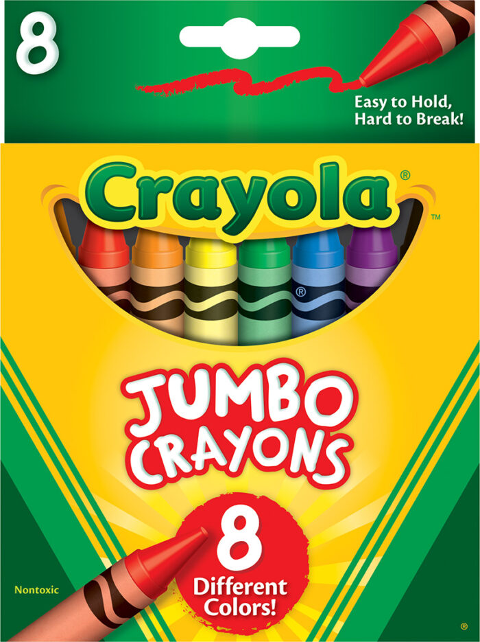 Crayola Cryn,8Ct Jumbo Regular,24Pk - Image 1