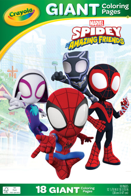 Crayola Gcp,Spidey And Friends,24Pk
