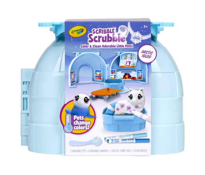 Crayola Scribble Scrubbie Pets Artic Igloo,6Pk - Image 1