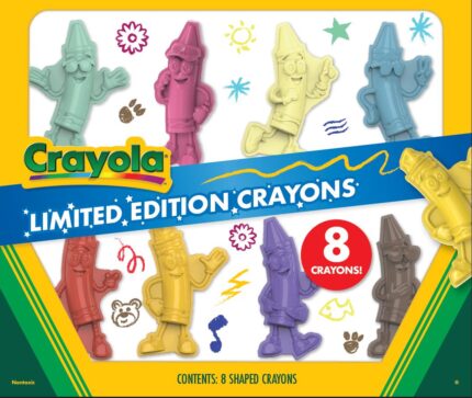 Crayola Cryn,8Ct Lim Edit Tip Character Cryn,24P