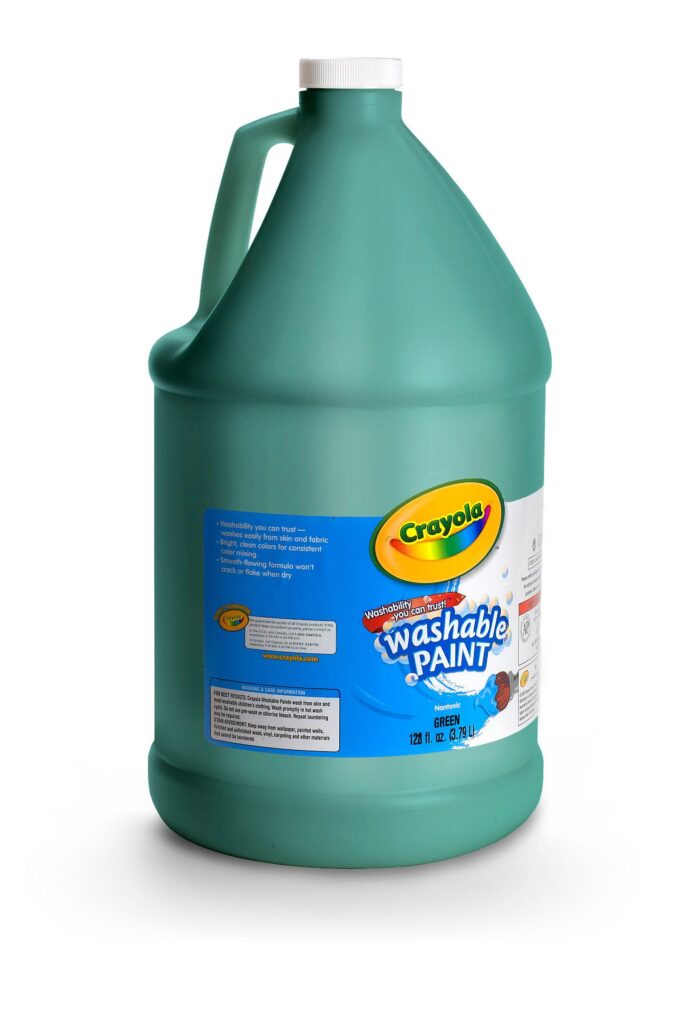 Crayola 128 Oz Washable Paint - Green - Image 1