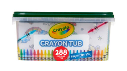 Crayola Cryn,288Ct Tub,Lim Edit Program