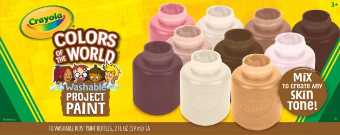 Crayola Cotw 10Ct/2Oz Wh Paint Set,6Pk - Image 1
