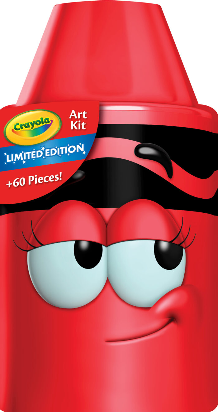 Crayola Red Lim Edit Art Case,8Pk - Image 1