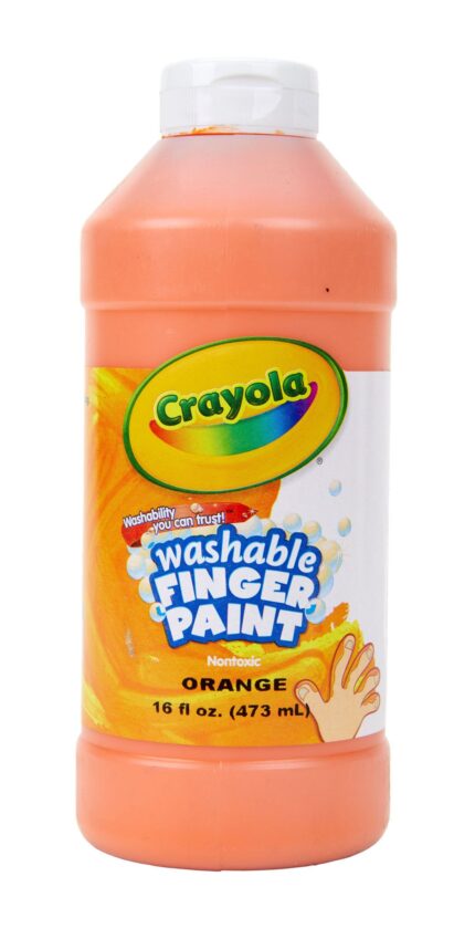 Crayola 16 Oz Washable Fingerpaint - Orange