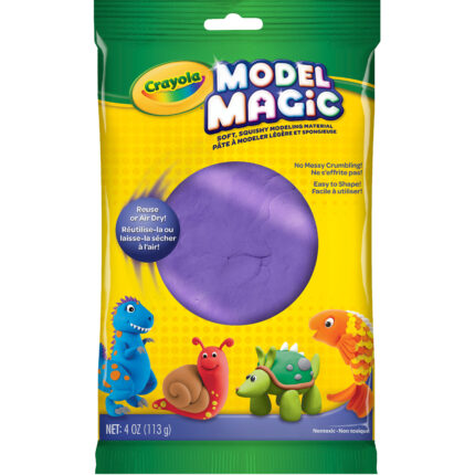 Crayola Model Magic,4Oz,Purple,12Pk