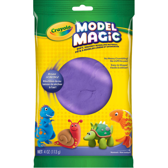 Crayola Model Magic,4Oz,Purple,12Pk - Image 1