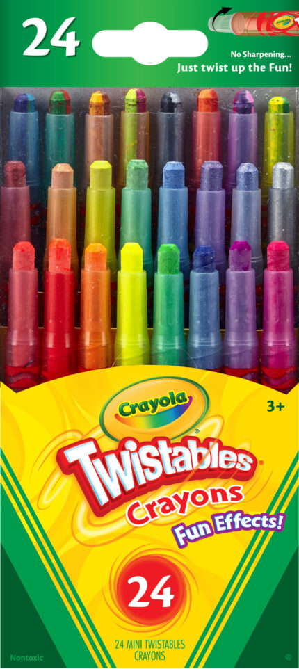 Crayola 24C/12P Twist Spec Effects