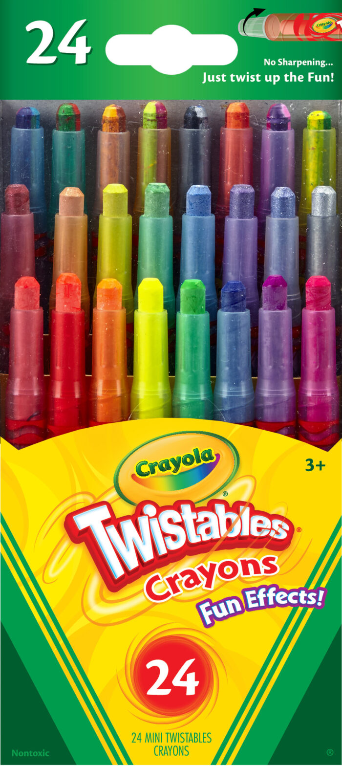 Crayola 24C/12P Twist Spec Effects - Image 1