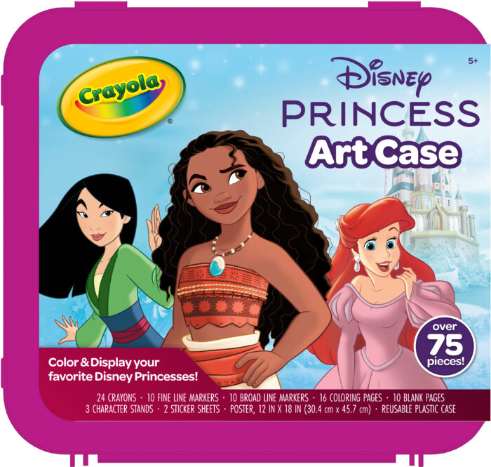 Crayola Princess Coloring Art Case,4Pk - Image 1