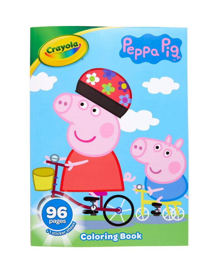 Crayola Clrgbk,96Pgs,Peppa Pig,24Pk - Image 1