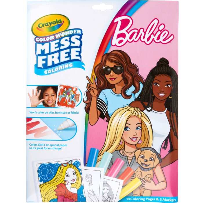 Crayola Cw Barbie Foldalope Clrpg/Mkrs Set,18Pk - Image 1