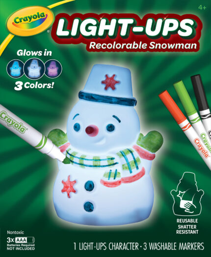 Crayola Light Ups Snowman,8Pk