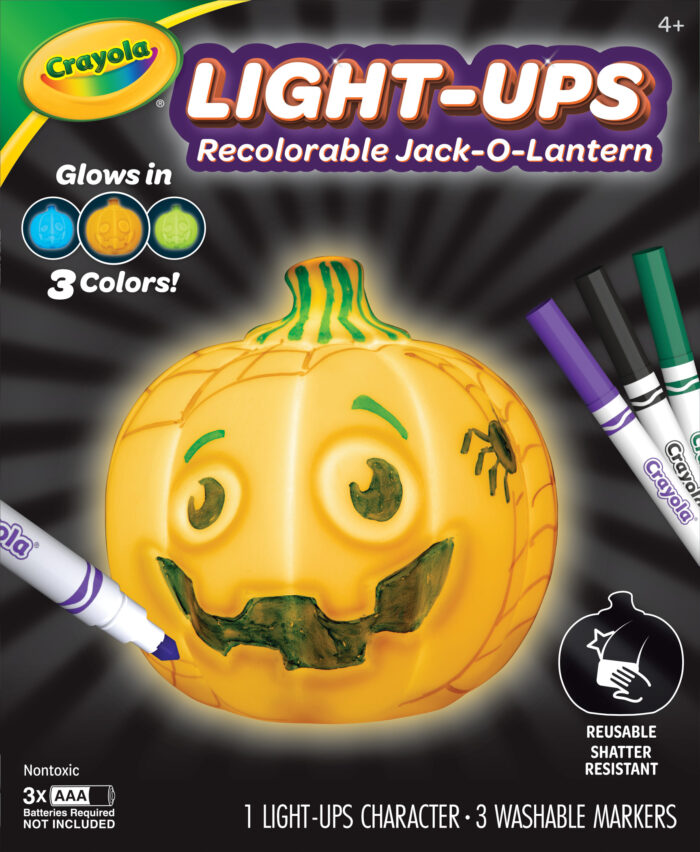 Crayola Light Ups Pumpkin,8Pk - Image 1