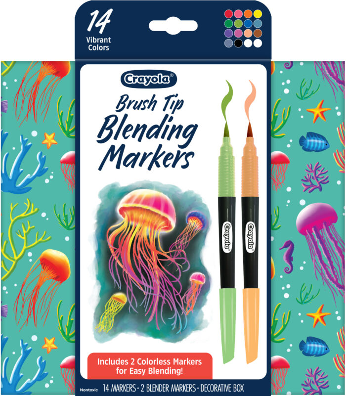 Crayola Ce 16Ct Blending Mkrs,12Pk - Image 1