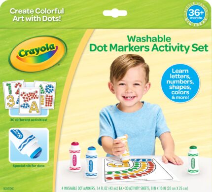 Crayola Yk,Washable Dot Markers Act Set,6Pk